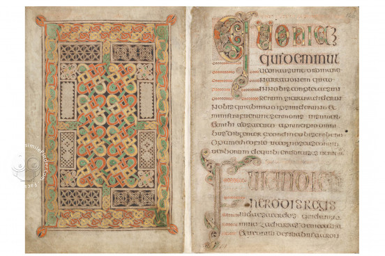 Book of Durrow, Dublin, Trinity College Library, MS 57 − Photo 1