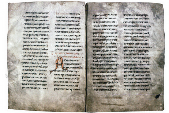 Rule of St. Benedict, Oxford, Bodleian Library, MS Hatton 48 − Photo 1
