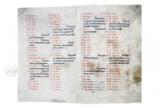 Peterborough Chronicle, Oxford, Bodleian Library, MS Laud Misc. 636 − Photo 1