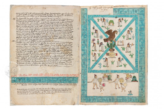 Codex Mendoza, Oxford, Bodleian Library, MS Arch. Selden. A. 1, fols. 1-72 − Photo 1