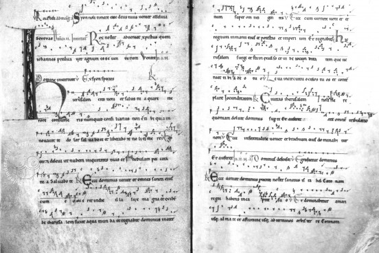 Morimondo Antiphonal - Temporal, Paris, Bibliothèque nationale de France, MS nouv. acq. lat. 1411 − Photo 1