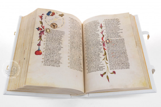 Divina Commedia degli Obizzi, Padua, Biblioteca del Seminario vescovile, Cod. 67 − Photo 1