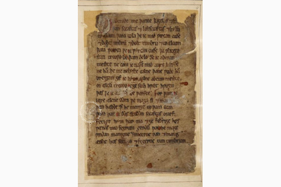 Nowell Codex, London, British Library, MS Cotton Vitellius A.xv, fols. 94-209 − Photo 1