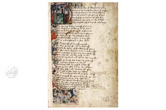 Works of Geoffrey Chaucer and the Kingis Quair, Oxford, Bodleian Library, MS Arch. Selden. B. 24 − Photo 1