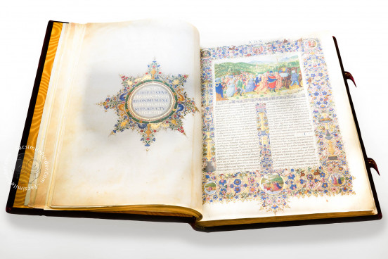 Bible of Federico da Montefeltro, Vatican City, Biblioteca Apostolica Vaticana, Mss. Urb. Lat. 1 and Urb. Lat. 2 − Photo 1