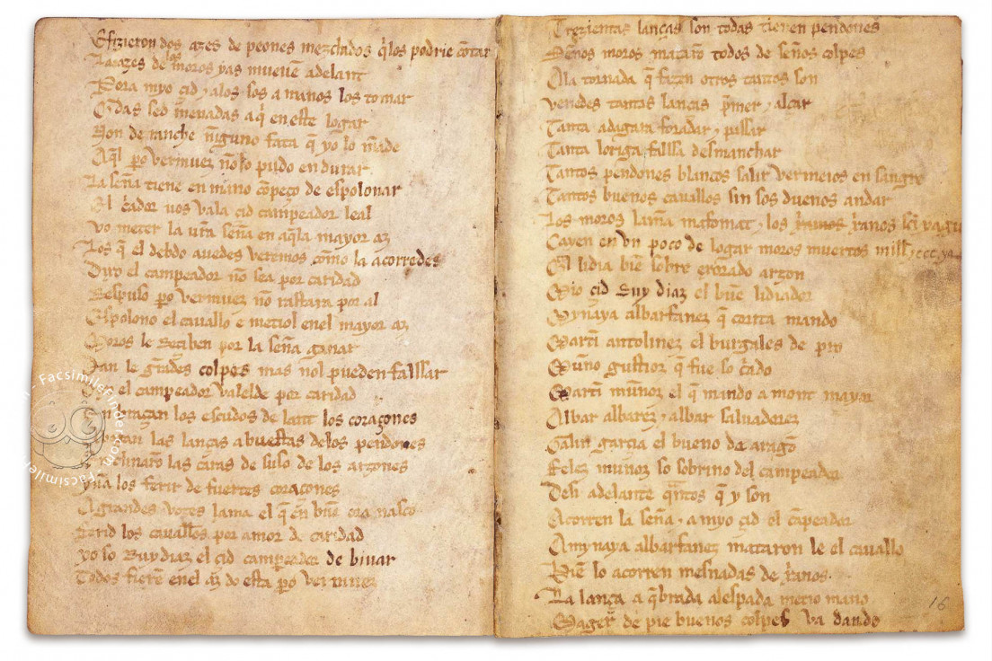 Poem of the Cid « Facsimile edition