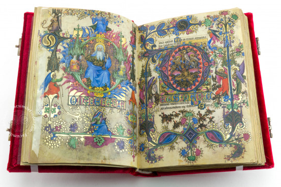 Visconti Book of Hours, Mss. BR 397 e LF 22 - Biblioteca Nazionale Centrale (Florence, Italy) − Photo 1