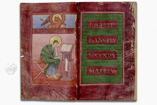 Strahov Evangeliary, Prague, Library of Strahov Monastery, DF III 3 − Photo 1