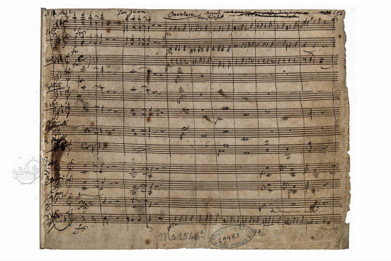 Don Giovanni K. 527, 540a, 540c, Paris, Bibliothèque Nationale de France − Photo 1