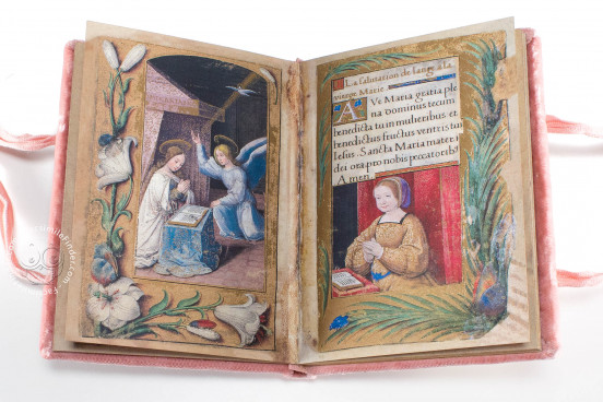 Petites Prières of Renée de France, Modena, Biblioteca Estense Universitaria, α.U.2.28=lat. 614 (now lost) − Photo 1