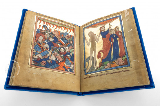 Rylands Picture Bible Book, Manchester, John Rylands Library, French MS 5 − Photo 1