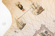 Portolan Chart by Matteo Prunes, Madrid, Museo Naval de Madrid, PM-1 − Photo 6