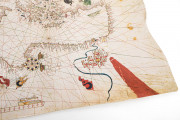 Portolan Chart by Matteo Prunes, Madrid, Museo Naval de Madrid, PM-1 − Photo 7