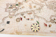 Portolan Chart by Matteo Prunes, Madrid, Museo Naval de Madrid, PM-1 − Photo 8