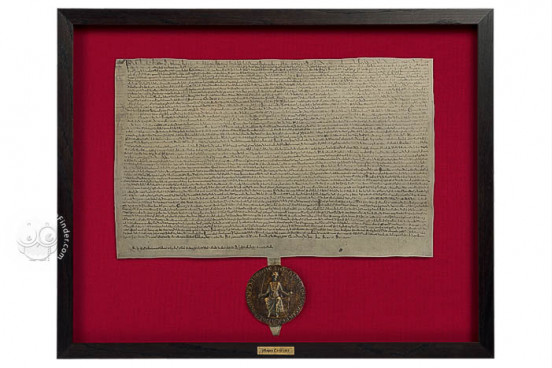 Magna Carta, London, British Library, Cotton MS Augustus ii.106 − Photo 1
