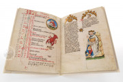 Medical and Astrological Almanac, Strasbourg, Bibliothèque nationale et universitaire, Ms. 7.141 − Photo 6
