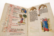 Medical and Astrological Almanac, Strasbourg, Bibliothèque nationale et universitaire, Ms. 7.141 − Photo 8
