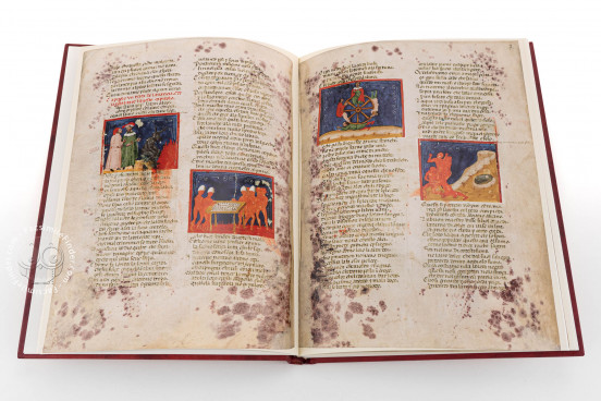 Dante Alighieri Commedia, Budapest, Budapest University Library, Codex Italicus 1 − Photo 1