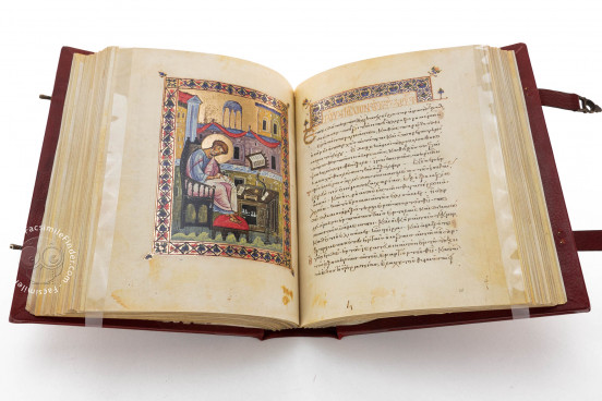 Laurentian Gospels, Florence, Biblioteca Medicea Laurenziana, MS Plut.6.23 − Photo 1