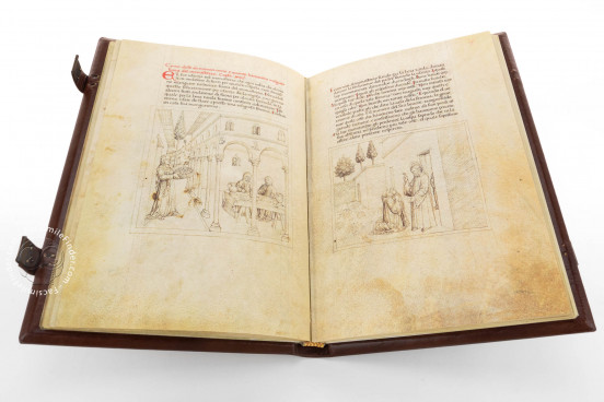 Life of Saint Benedict, Mantua, Biblioteca Teresiana, manoscritto 239 B.IV.13 − Photo 1