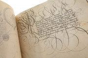 Calligraphy Master's Album by Franz Joachim Brechtel, Bamberg, Staatsbibliothek Bamberg, JH.Msc.Art.88 − Photo 11