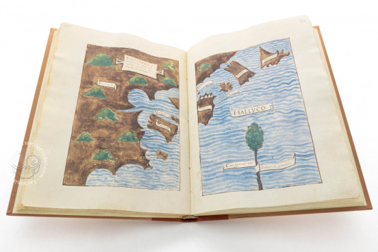 Antonio Pigafetta's Account on the First Voyage around the World, Milan, Biblioteca Ambrosiana, MS L 103 sup. − Photo 1