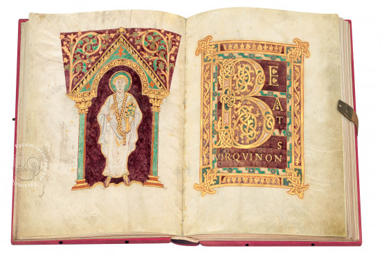 Golden Psalter of Saint Gall, St. Gall, Stiftsbibliothek St. Gallen, Cod. 22 − Photo 1