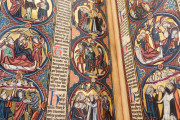 Harley 1527 Bible Moralisée, London, British Library, MS Harley 1527 − Photo 4