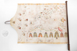 Portolan Chart by Jacopo Vesconte Maggiolo Facsimile Edition