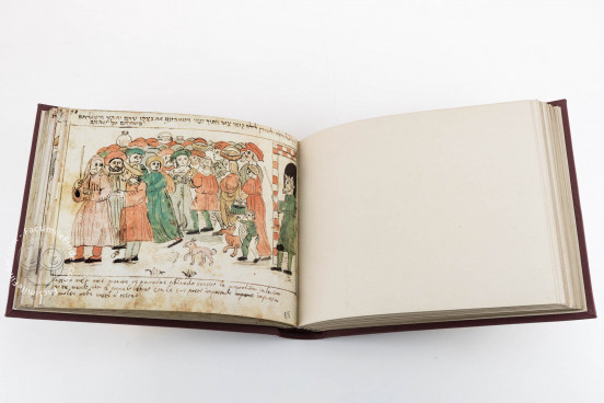 Codex Choumach (Picture Pentateuch of Moses dal Castellazzo), Warsaw, Zydowski Instytut Historyczny, Codex 1164 − Photo 1