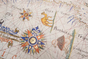 Madrid Map of the Mediterranean Sea, Madrid, Biblioteca Nacional de España, MS Vit. 4-21 − Photo 13