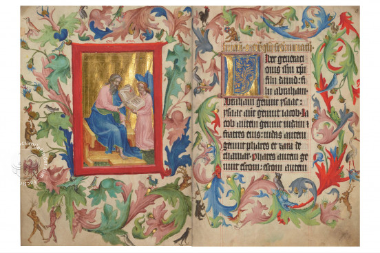 The Beginning of the Four Gospels, Paris, Bibliothèque nationale de France, MS lat. 9466 − Photo 1