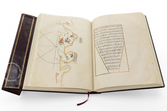 Kitab-ı Bahriyye: Piri Reis's Book on Navigation, Istanbul Türkiye, Topkapı Sarayı, Treasury Collection, no. 642 − Photo 1