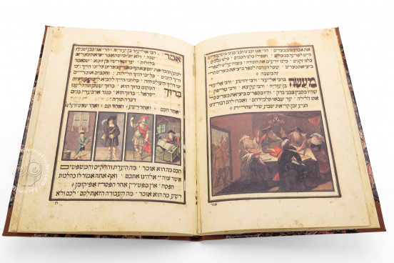 Darmstadt Pessach Haggadah, Darmstadt, Hessische Landes und Hochschulbibliothek, Codex orientalis 7 − Photo 1