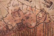 Piri Reis World Map, Istanbul, Topkapı Sarayı, Revan 1633 tr. − Photo 10