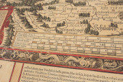 Caspar Vopelius: Map of The Rhine of 1555, Wolfenbüttel, Herzog August Bibliothek, R 9 − Photo 12