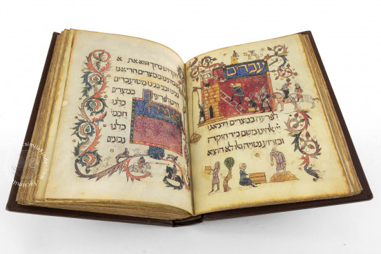 Barcelona Haggadah, London, British Library, Add. Ms. 14761 − Photo 1