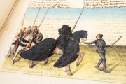 Tournament Book of René d'Anjou, St. Petersburg, National Library of Russia, Cod. Fr. F. XIV. Nr. 4 − Photo 11