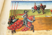 Tournament Book of René d'Anjou, St. Petersburg, National Library of Russia, Cod. Fr. F. XIV. Nr. 4 − Photo 14