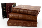 Bible of Saint Louis, New York, The Morgan Library & Museum, MS M.240
Toledo, Santa Iglesia Catedral Primada, MSS 1-3, Facsimile edition by M. Moleiro Editor