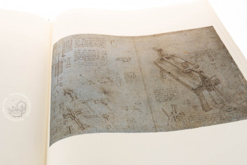 Leonardo Da Vinci Codex Atlanticus Facsimile - Book for Sale