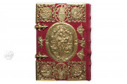 Golden Book of Pfäfers, St. Gallen, Stiftsarchiv St. Gallen, Codex Fabariensis 2, Das Goldene Buch von Pfäfers (Deluxe Edition) by Adeva.