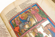 Rudolf von Ems: World Chronicle Der Stricker Charlemagne, St. Gallen, Kantonsbibliothek Vadiana, Ms 302 Vad. − Photo 3