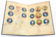 Genealogy of the d'Este Princes, Modena, Biblioteca Estense Universitaria, a.L.5.16 = Ital. 720
Rome, Biblioteca Nazionale Centrale, Fondo Vitt. Emanuele n. 293, cc. i-8-ii − Photo 5