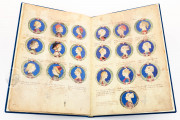 Genealogy of the d'Este Princes, Modena, Biblioteca Estense Universitaria, a.L.5.16 = Ital. 720
Rome, Biblioteca Nazionale Centrale, Fondo Vitt. Emanuele n. 293, cc. i-8-ii − Photo 14