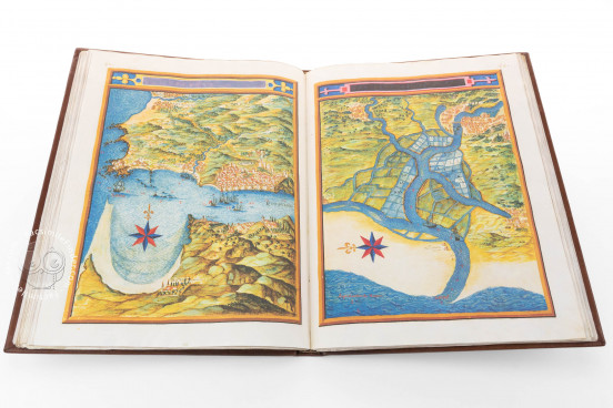 Atlas of Pedro de Texeira, Vienna, Österreichische Nationalbibliothek, Cod. Min. 46 − Photo 1