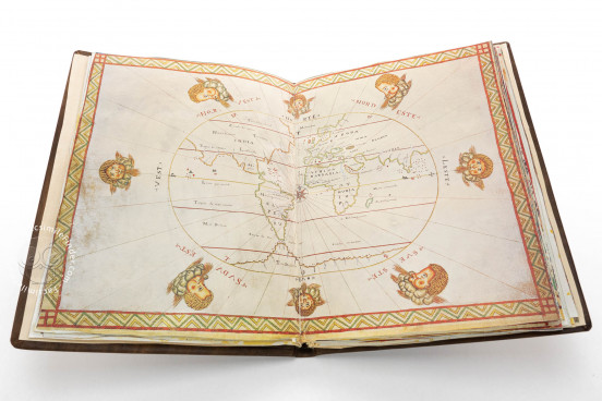Portulan Atlas by Juan Riczo, Madrid, Biblioteca del Palacio Real, MS 1271 − Photo 1