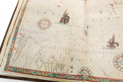 Portulan Atlas by Juan Riczo, Madrid, Biblioteca del Palacio Real, MS 1271 − Photo 13