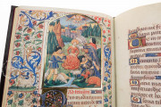 Book of Hours of Rouen, Lisbon Portugal, Biblioteca Nacional de Portugal, Illuminated 42 − Photo 12