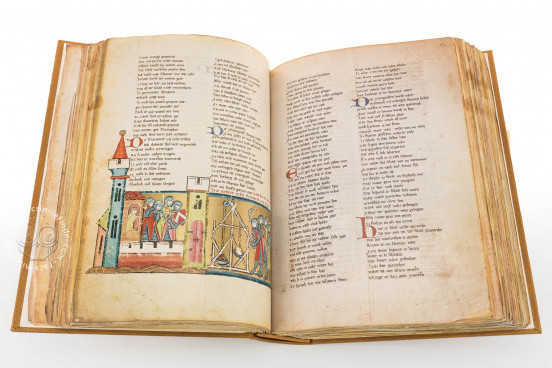 The Willehalm, Vienna, Österreichische Nationalbibliothek, Codex Vindobonensis 2670 − Photo 1